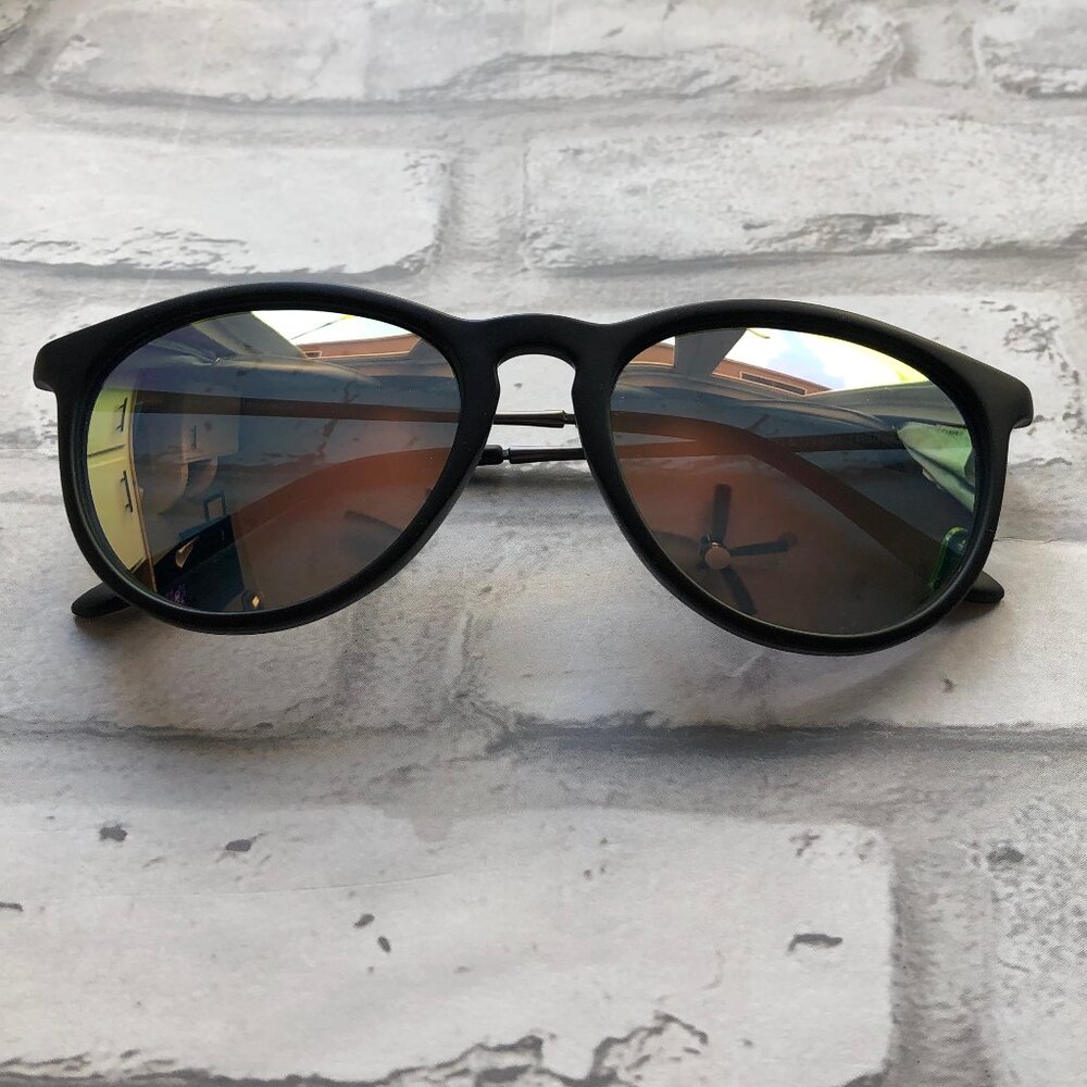 MINOQIO | Women's Polarized Sunglasses Round Classic Retro UV400 Italy